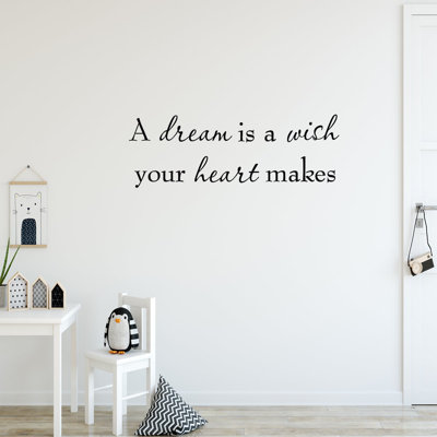 Text & Numbers Non-Wall Damaging Wall Decal