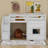 Hanzelin Twin Size Loft Bed with Storage Staircase and Window-1653324305