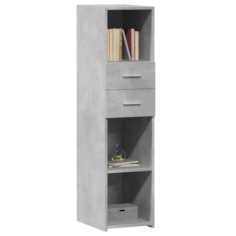 Pristina 30cm Sideboard, Concrete grey