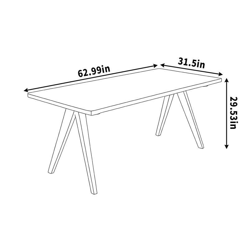 Teral, 29.53"H x 62.99"L x 31.5"W