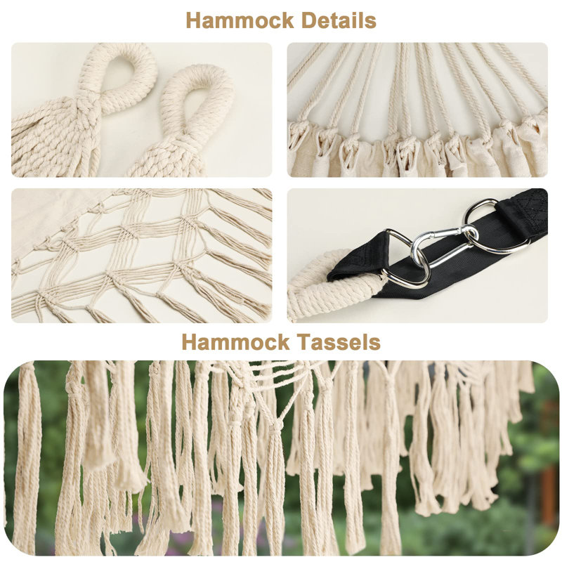 Hamac double, paquet de 1 (beige), Beige