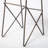 Deux Upholstered Counter Stool with Metal Frame-368541363