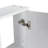Bathroom Wall Cabinet, Soft Close Doors, Float Mounting Design,Glossy White,(KD-Packing)-1591273542