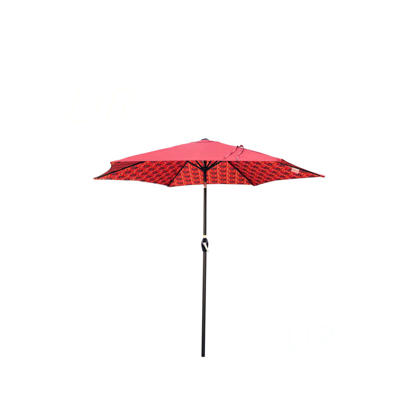9FT UMBRELLA Ice Pattern, Orange