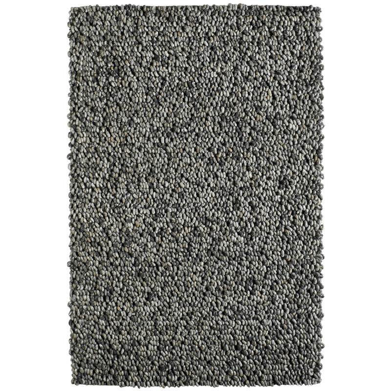 Grand Valley Solid Colour Hand Woven Area Rug, Rectangle 80 x 150cm