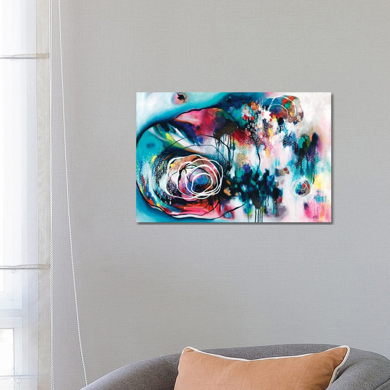 Resonance In Progress by Brenda Mangalore - Wrapped Canvas Painting, 66.04 cm H x 45.72 cm W x 1.91 cm D
