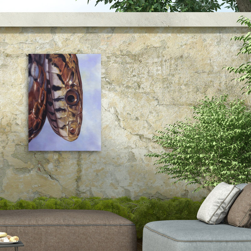 David Stribbling Snake Outdoor  Canvas, 24" H x 32" W