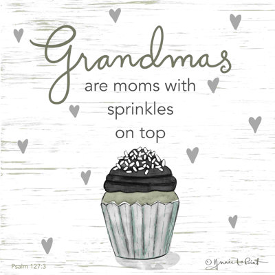 «Grandmas Are…» par Annie Lapoint, art textuel