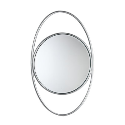 Jandrain Metal Flat Wall Mirror