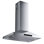 Hotte pour îlot de cuisine 30 po avec 4 lumières VIKio, 3 vitesses, 600 pi³ / min, filtres ultra-silencieux et lavables au lave-vaisselle, acier inoxydable, homologué ETL