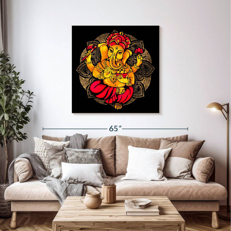 Adella Ganesh Mandala, H 39 po x l 39 po