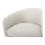 Chaise d'appoint Art Deco avec tissu recyclé et bois certifié FSC