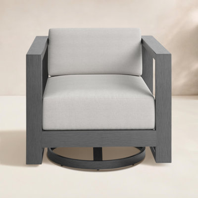 Georgie Sunbrella® Swivel Patio Lounge Chair
