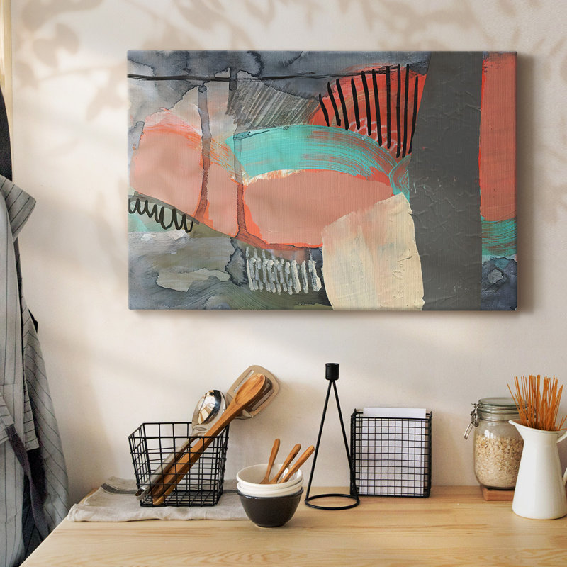 Over, Under & Through III-Gallery, toile tendue, H 12 po x l 18 po