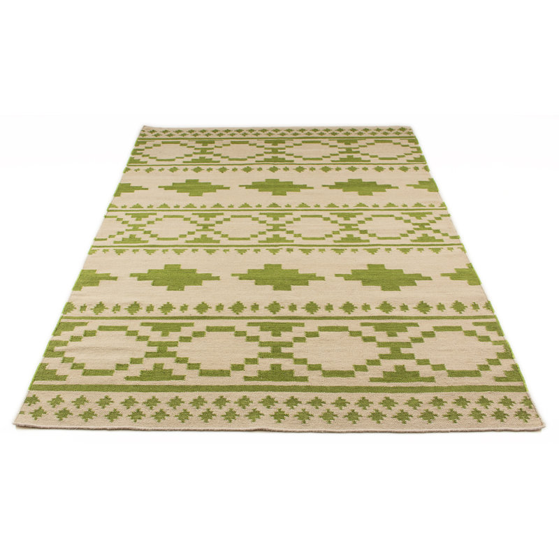 Trainor Ikat Hand Woven Area Rug, Rectangle 200 x 290cm
