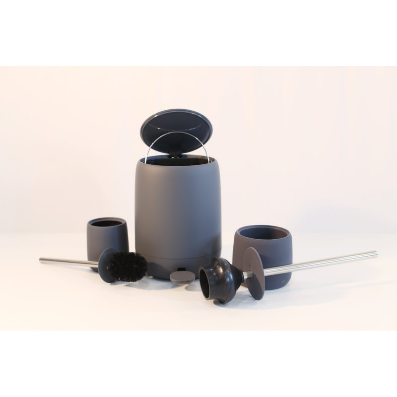 Sono 18" Free-Standing Plunger, Black