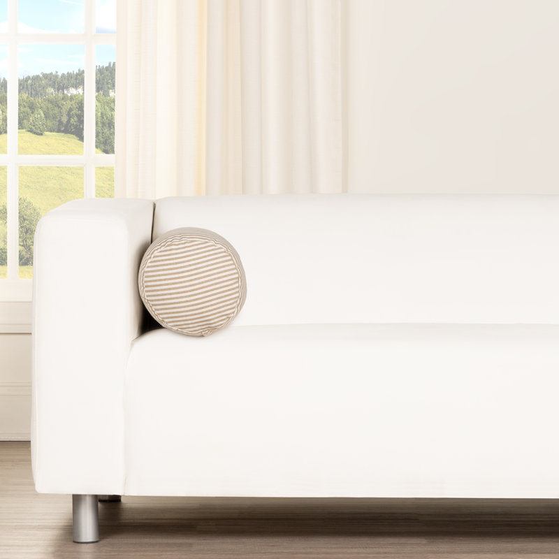 Coussin de traversin d'extérieur Sunbrella Refresh Dune, Dune, 21" x 8"