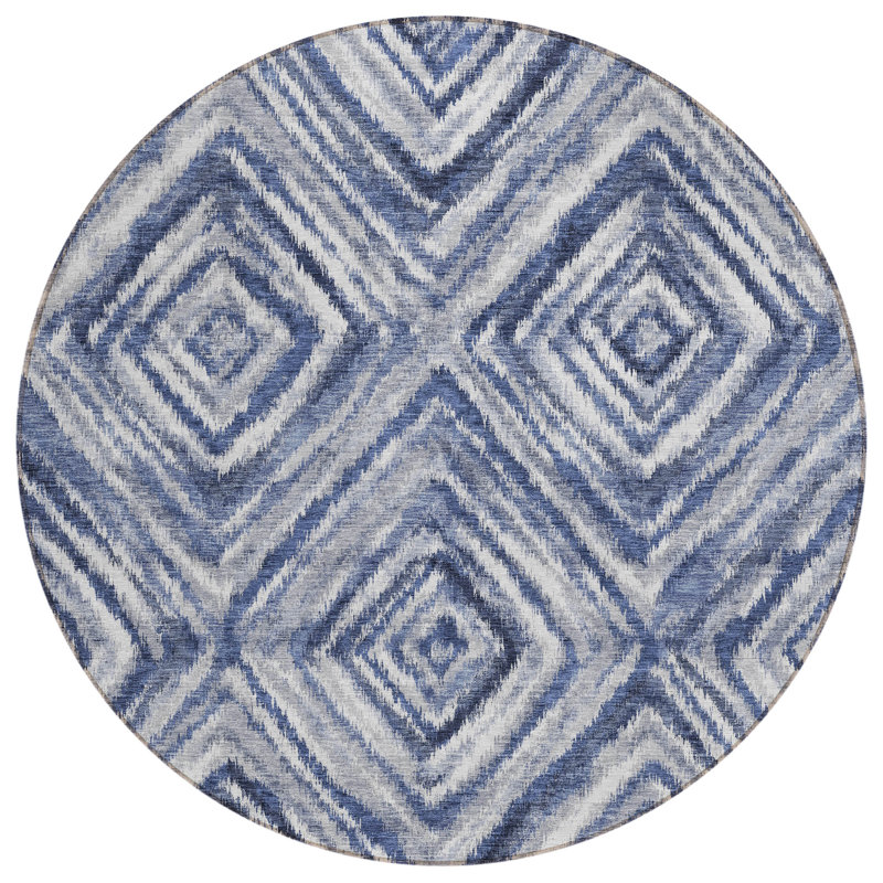 Tapis d'entrée pour l'extérieur Koeth, Rond 8 pi