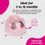 Fauteuil assis pour bébé avec harnais de sécurité réglable Bumbo-104434479