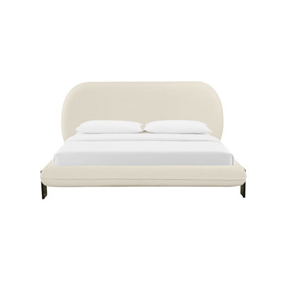 Ophelia Cream Faux Wool UK Bed