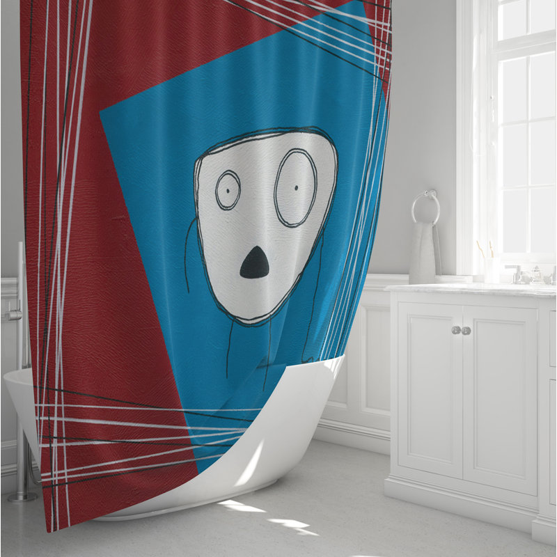 Rideau de douche Sharrell, H 72 po x l 70 po