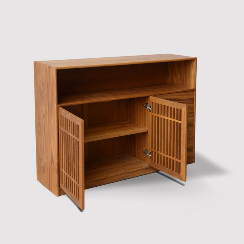 Kitchen Multi-Functional Solid Wood Sideboard