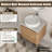 Eaton 24'' Wall Mounted Bathroom Vanity Set with Engineered Stone Top-775019184