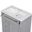 Meuble-lavabo 30,09 po avec rangement en résine-94399979