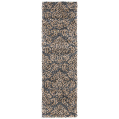 Ellyona Shag Performance Abstract Rug