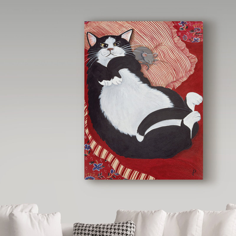 «Jondra Not A Creature Was Stirring» par Jan Panico, reproduction d'art sur toile tendue, H 19 po x l 14 po x P 2 po