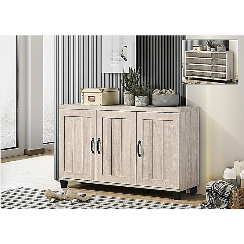 Armoire à chaussures 3 portes 45 po l 50 po