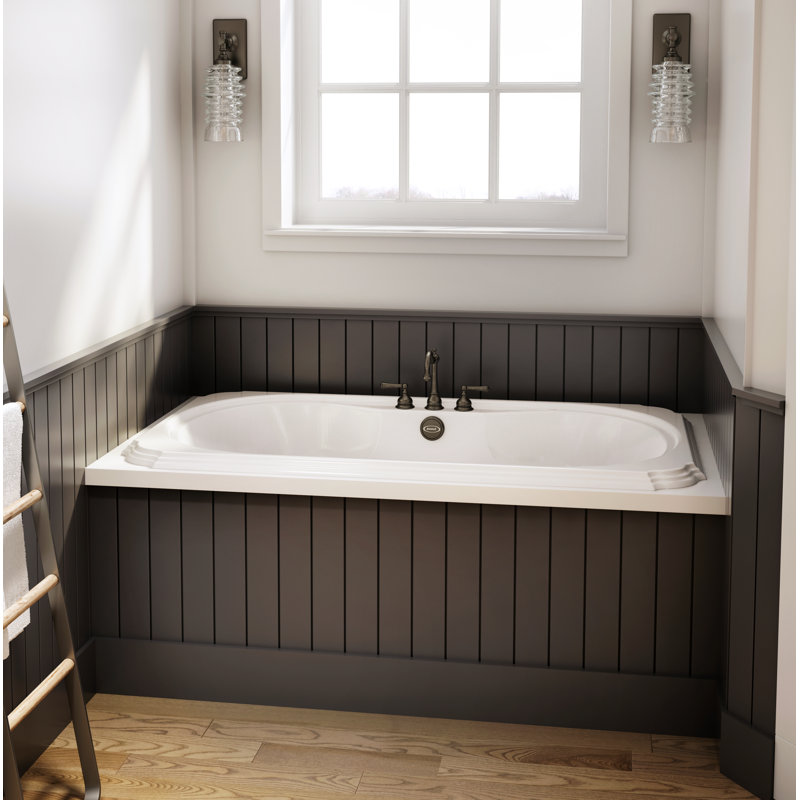 Baignoire profonde 66 "x 42" Marineo ™, Blanc