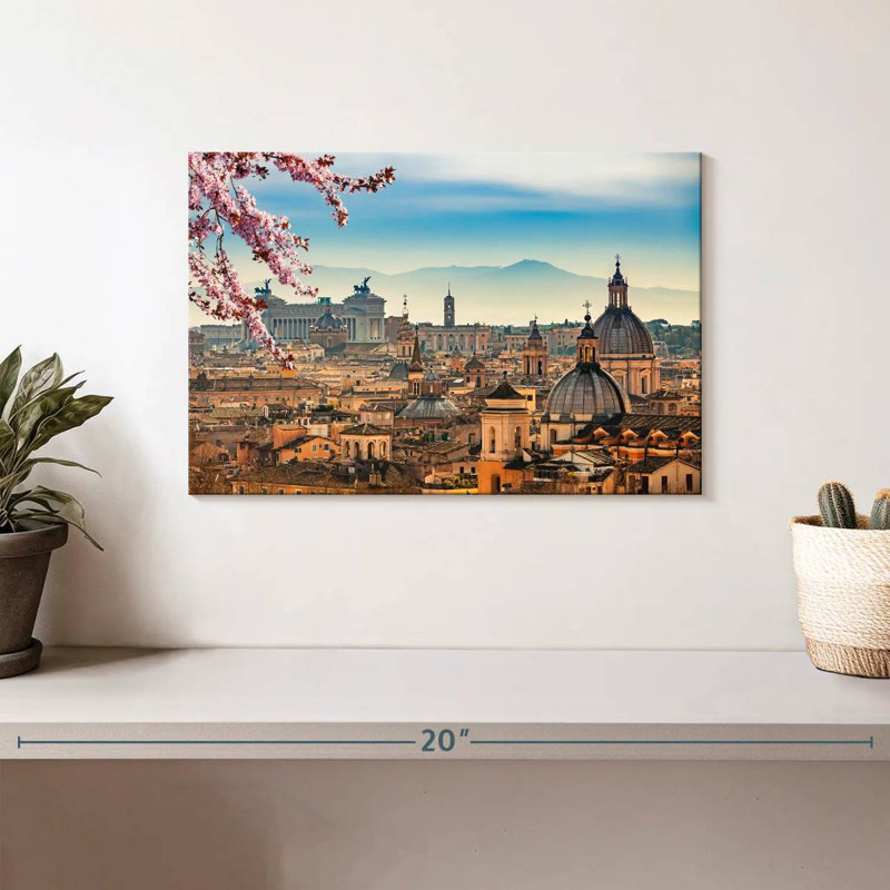 Ravi Rome, 8" H x 12" W