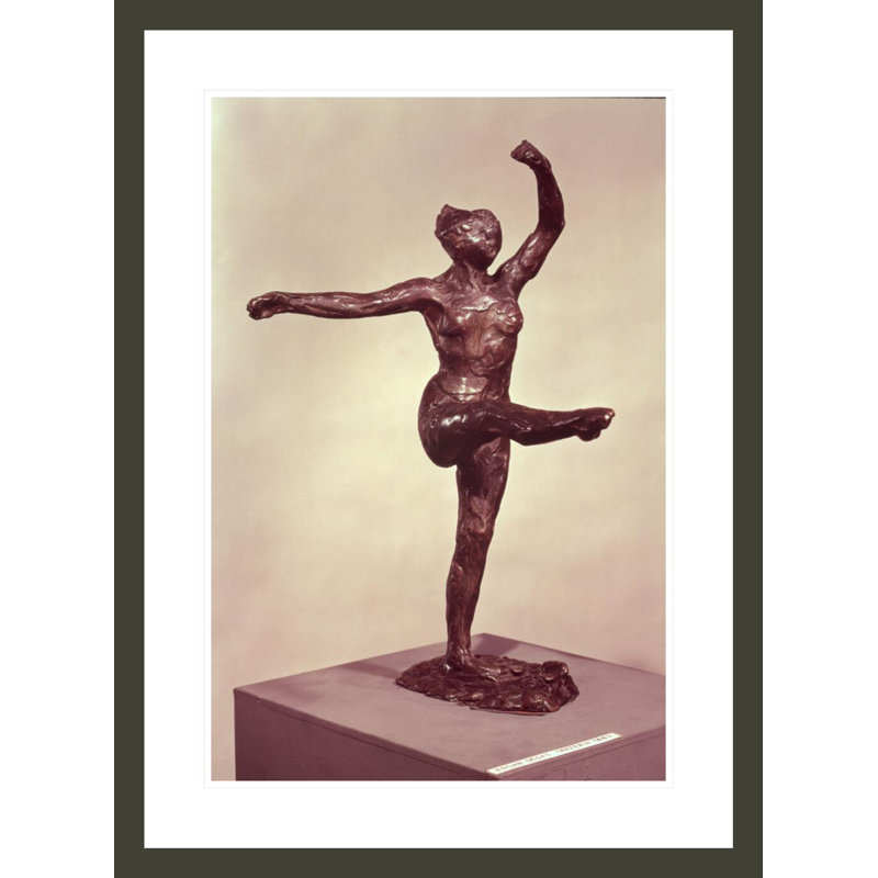 «Dancer» par Edgar Degas, impression giclée sur cadre, H 29,5 po x l 21,8 po
