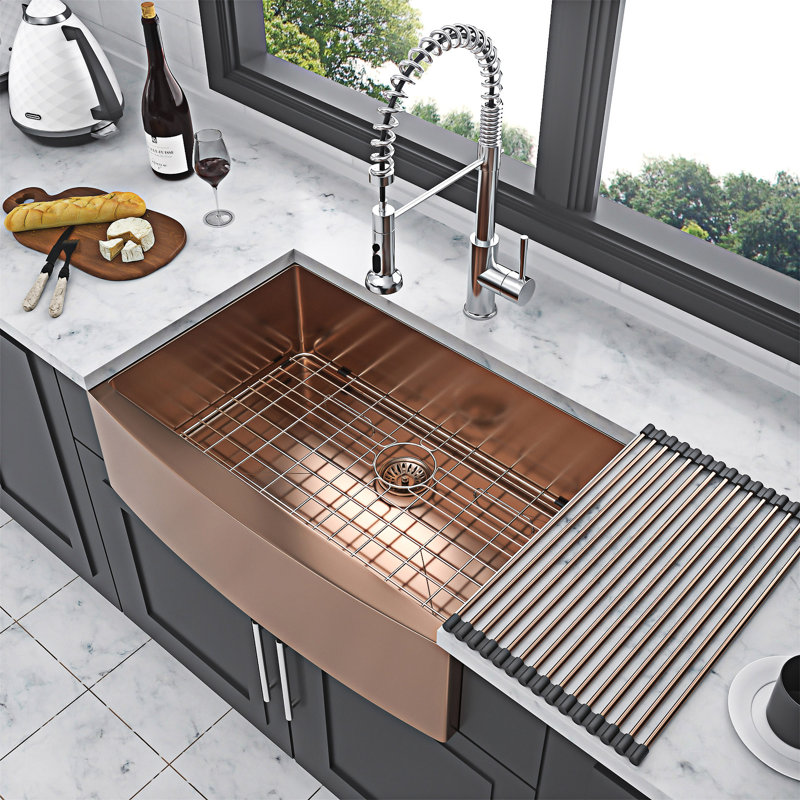 Farmhouse Apron Front Kitchen Sink
