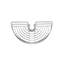 Croydex Clip-On Shower Riser Rail Basket