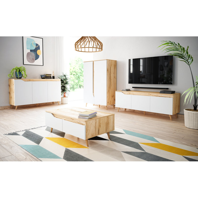 Alishan Coffee Table with Storage