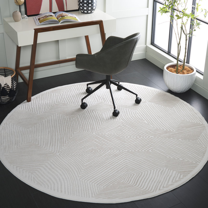 Shyler Performance Abstract Rug, Rectangle 3' x 5'