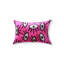 Kendi Silk Geometric Lumbar Pillow Cover & Insert