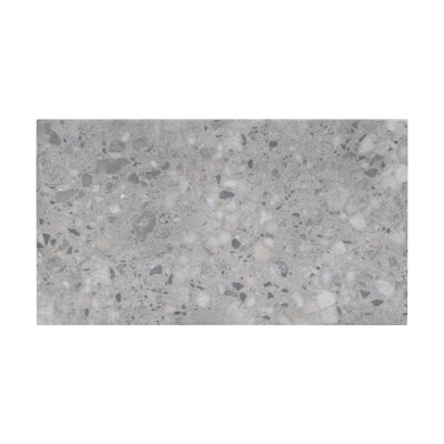 Duravia Gray 13 in. x 24 in. x 0.79 in. Matte Porcelain Pool Coping (4.33 sq. ft./unit, 2 Piece)