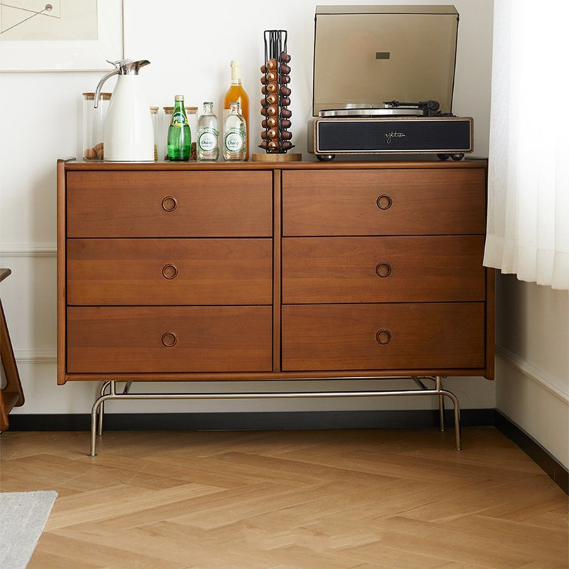 Circular Handle Stainless Steel Buffet Table