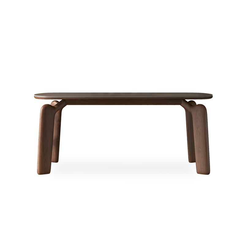 Table de salle à manger Wabi-Sabi, H 29,53 po x L 70,87 po x l 35,43 po