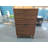 Medieval Modern Independent Shoe Cabinet, Walnut Shoe Storage Cabinet,, Fence Shoe Cabinet with 2 Flip Drawers, Suitable For Corridors And Entrances-129893944
