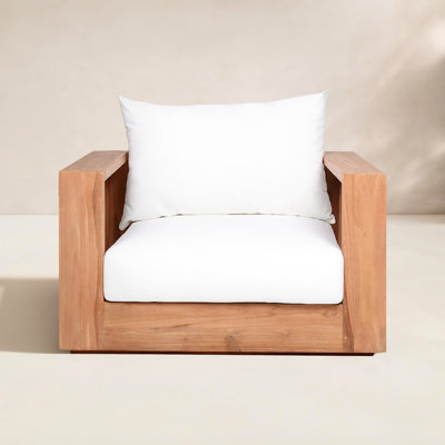Tulum Teak Patio Lounge Chair