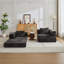 Canapé-lit Chenille-685906978