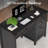 45" Modern Farmhouse Executive Desk-777713999
