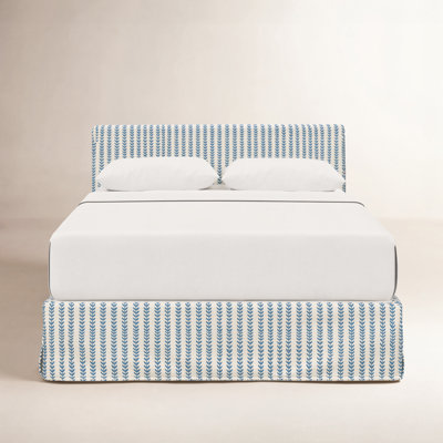 Verona Cotton Upholstered Bed