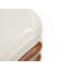 Table de chevet «Bread Cube» crème