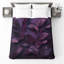 Couvre-lit mauve à feuilles de palmier mauve-125028142