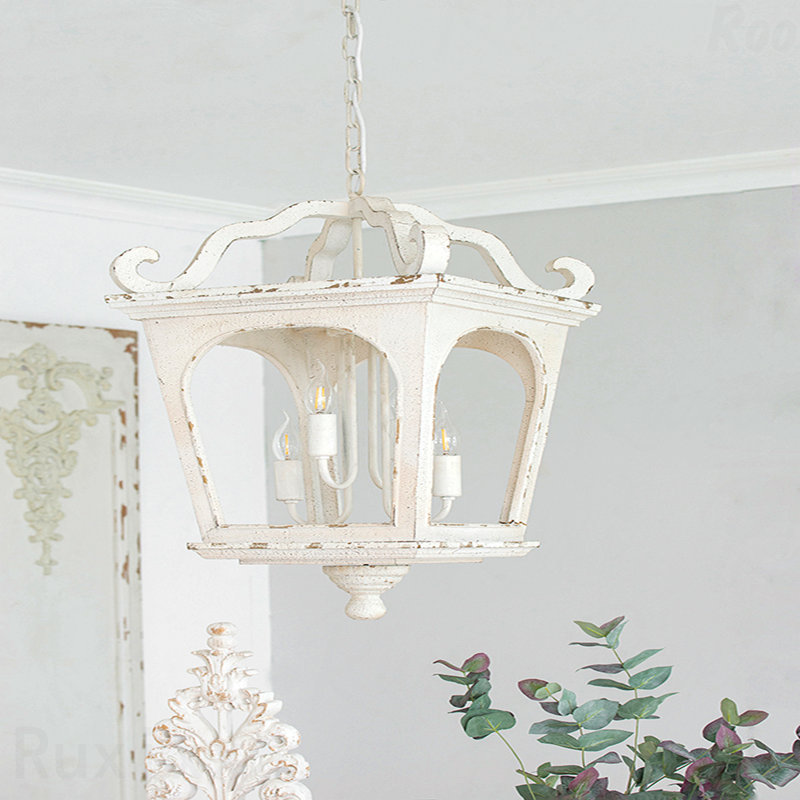 Lustre géométrique à 4 lumières Haverly